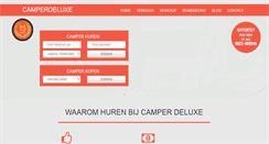 Desktop Screenshot of camperdeluxe.nl